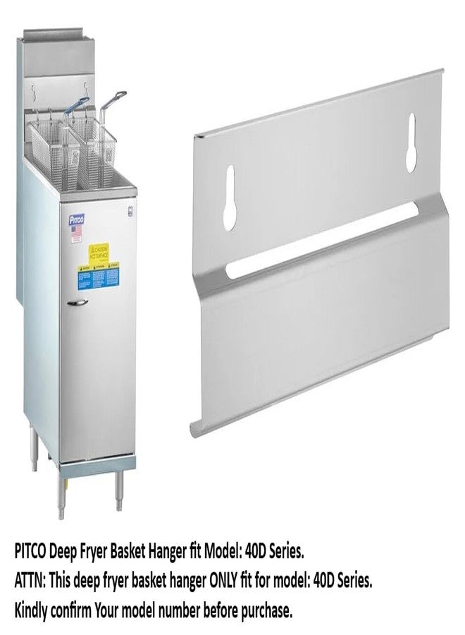 iPro Kitchenware Pitco Deep Fryer Basket Hanger For Model: 40D *15"L x 7-3/8"W x 1-1/8"H *(Center On Key Hole. : 11") - Image 5